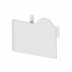 Triton top pipe entry trim - white (7054869) - thumbnail image 1