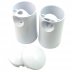 Triton Aaron rail end (x2) - White (83310440) - thumbnail image 1