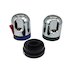 Triton flow control and temperature knobs - chrome (83308440) - thumbnail image 1