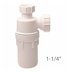 Twyford 1.25" bottle trap (WF8482XX) - thumbnail image 1