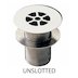 Twyford 89mm grid waste - unslotted (WF4341CP) - thumbnail image 1
