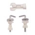 Twyford soft close hinge set (H003) - thumbnail image 1