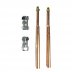 Twyford Sola 5mm copper tails (with isolation valve) (SF2751CP) - thumbnail image 1