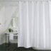 Uniblade 1800mm x 1800mm shower curtain - white (SKU1) - thumbnail image 1