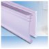 Unichannel shower screen seal for metal channels & folding bath screens (UC) - thumbnail image 1