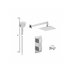 Vado Notion 2 Outlet Thermostatic Shower Set - Chrome (TAB-1720/NOT-ORA-CP) - thumbnail image 1
