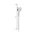 Vado Ora Square 3 Function Slide Rail Shower Kit - Chrome (ORA-MFSRK/SQ-CP) - thumbnail image 1