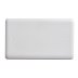 Vimark Curve 2 Gang Blanking Plate - White (VC1201) - thumbnail image 1