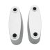 Aqualisa Wall spacers (Pair) - Chrome (223215) - thumbnail image 1