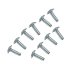 Worcester Bosch Flat Head Type Head B Self Tap Screw - 10 Per Pack (29124212250) - thumbnail image 1