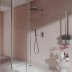 Aqualisa Dream Square Thermostatic Mixer Shower - Chrome (DRMDCV2.HSFW.SQR) - thumbnail image 2