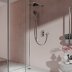 Aqualisa Dream Square Thermostatic Mixer Shower with Adjustable and Wall Fixed Heads - Chrome (DRMDCV2.ADFW.SQR) - thumbnail image 2