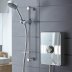 Aqualisa Lumi 9.5kW electric shower - chrome (9.5kW LME9501) - thumbnail image 2