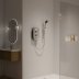 Aqualisa Lumi + Electric Shower 8.5kW - Mirrored Chrome (LMEP8501) - thumbnail image 2