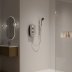 Aqualisa Lumi + Electric Shower 9.5kW - Mirrored Chrome (LMEP9501) - thumbnail image 2
