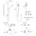 Aqualisa Q Smart digitial shower Dual HP Biv/bath fill (QTC.02.BT.HP) - thumbnail image 2
