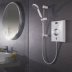 Aqualisa Quartz Electric Shower 8.5kW - White/Chrome (QZE8521) - thumbnail image 2