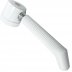 Aqualisa classic flexible handset - White/chrome (025204) - thumbnail image 2