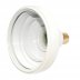 Aqualisa shower head shell for metal arm - White/gold (164629) - thumbnail image 2