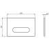 Armitage Shanks Oleas M4 Mechanical Single Flush Plate - Brushed Chrome (S0766JG) - thumbnail image 2