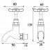 Bristan 1901 Bib Taps - Chrome (N BIB C) - thumbnail image 2