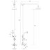 Bristan 1901 exposed dual control shower with diverter and rigid riser kit (N2 CSHXDIV C) - thumbnail image 2