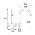 Bristan Artisan Easyfit Sink Mixer - Brushed Nickel (AR SNK EF BN) - thumbnail image 2