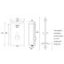 Bristan Bliss Electric Shower 10.5kW - White (BL3105 W) - thumbnail image 2