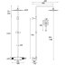 Bristan Carre Thermostatic Bar Shower With Rigid Riser (CR SHXDIVFF C) - thumbnail image 2