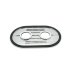 Bristan concealing plate - chrome (D282-073-B1) - thumbnail image 2