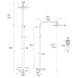 Bristan Craze Adjustable Rigid Riser Diverter Bar Shower - Black (CRZ SHXDIVCTFF BLK) - thumbnail image 2
