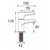 Bristan Design Utility Lever Basin Taps - Chrome (DUL 1/2 C) - thumbnail image 2
