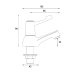 Bristan Lever Basin Taps With Ceramic Disc Valves - Chrome (VAL2 1/2 C CD) - thumbnail image 2