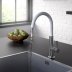 Bristan Melba Sink Mixer - Chrome/White (MLB SNK WHT) - thumbnail image 2