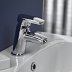 Bristan Orta Basin Mixer With Clicker Waste - Chrome (OR BAS C) - thumbnail image 2