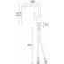 Bristan Oval Easyfit Sink Mixer - Brushed Nickel (OL SNK EF BN) - thumbnail image 2