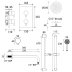 Bristan Prism Recessed Concealed Dual Control Shower Pack (PRISM SHWR PK2) - thumbnail image 2