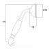 Bristan Traditional Deluxe Handset - Gold (TRD HAND01 G) - thumbnail image 2