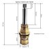 Bristan 1/4 turn 1/2" flow cartridge - pair (2701225300) - thumbnail image 2