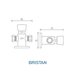 Bristan exposed time flow control - Chrome (TUF100ECP) - thumbnail image 2