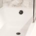 Crosswater 3ONE6 Bath Filler With Waste - Stainless Slate (TS0370ST) - thumbnail image 2