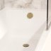 Crosswater 3ONE6 Bath Waste - Stainless Brushed Brass (TS0204SF) - thumbnail image 2