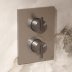 Crosswater Crossbox 3ONE6 Dual Outlet Trimset - Stainless Steel (TLCB1500LBPS) - thumbnail image 2