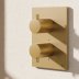 Crosswater Crossbox MPRO Dual Outlet Mixer Shower Valve - Brushed Brass (PROCB1500RF) - thumbnail image 2