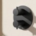Crosswater Crossbox MPRO Single Outlet Industrial Trimset - Carbon Black (PRICB1000LBPM) - thumbnail image 2
