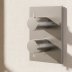 Crosswater Crossbox MPRO Single Outlet Mixer Shower Valve - Brushed Nickel (PROCB1000RV) - thumbnail image 2