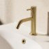 Crosswater MPRO Fluted Basin Tap - Brushed Brass (PRO110DNF_F) - thumbnail image 2