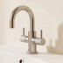 Crosswater MPRO Mini Fluted Basin Tap - Brushed Nickel (PRO118DNL_F) - thumbnail image 2