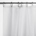 Croydex 2000mm x 2000mm high performance/professional textile shower curtain - white (GP85107) - thumbnail image 2