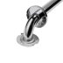 Croydex 600mm Stainless Steel Straight Grab Bar - Chrome (AP501241) - thumbnail image 2